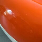 Vintage rocking chair 1960 Charles Zublena Les Plastiques de Bourgogne 60s