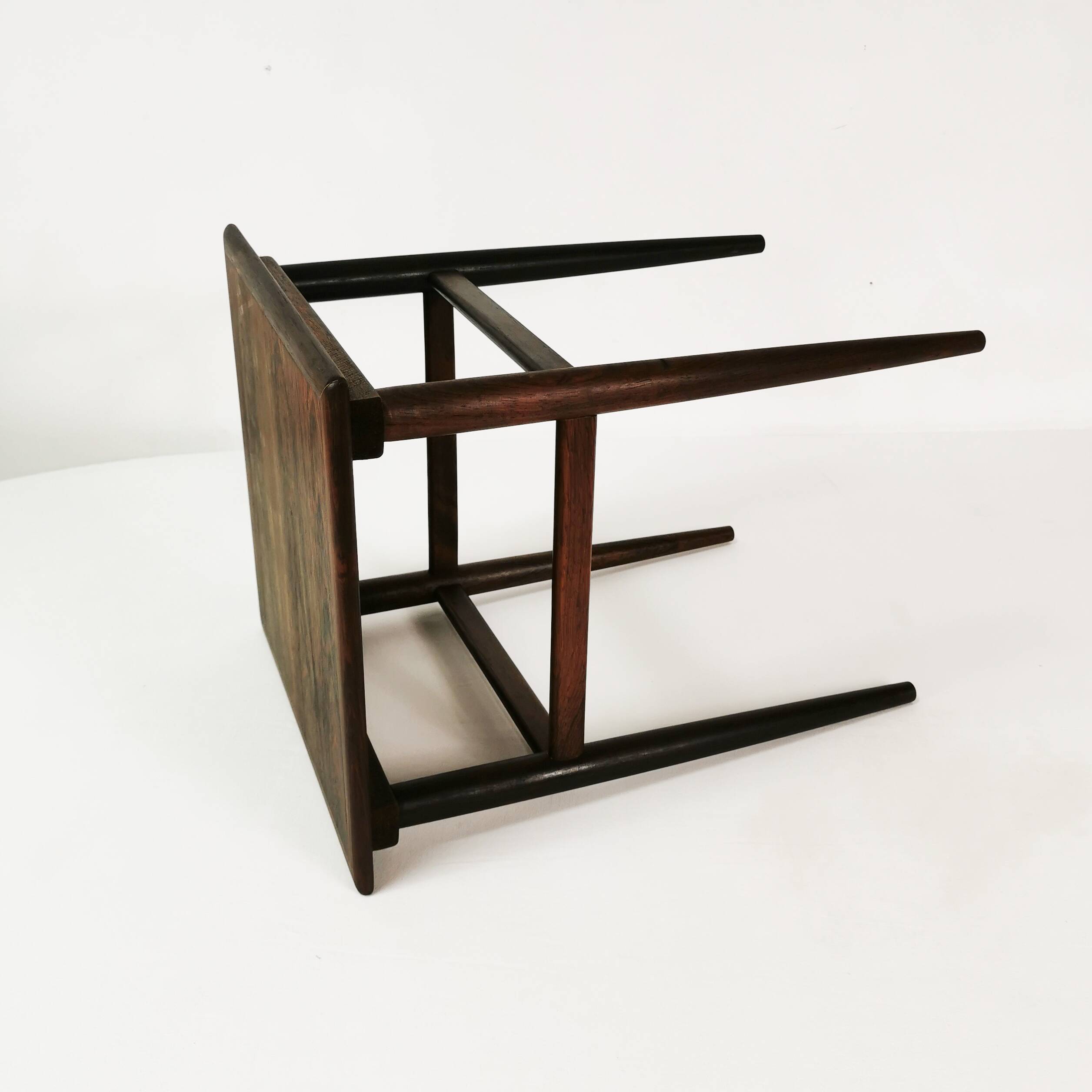 Mid Century Rosewood Side Table, Denmark, 1960s