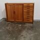 Vintage teak side or highboard