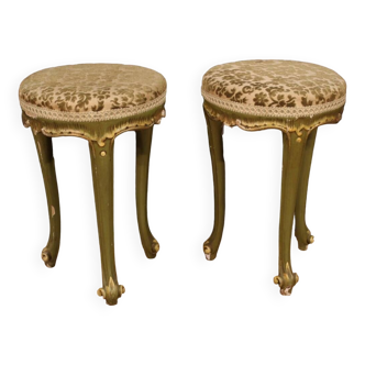 Pair of Venetian stools from the 20th century