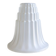 Tulip/shade in moulded glass Art Deco.
