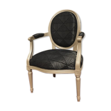 Fauteuil cabriolet style Louis XVI