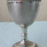2 silver-plated egg cups