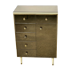 Commode italienne en verre miroir vintage 1960