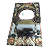 Brass mirror