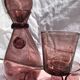 Blown glass Biot orangeade service