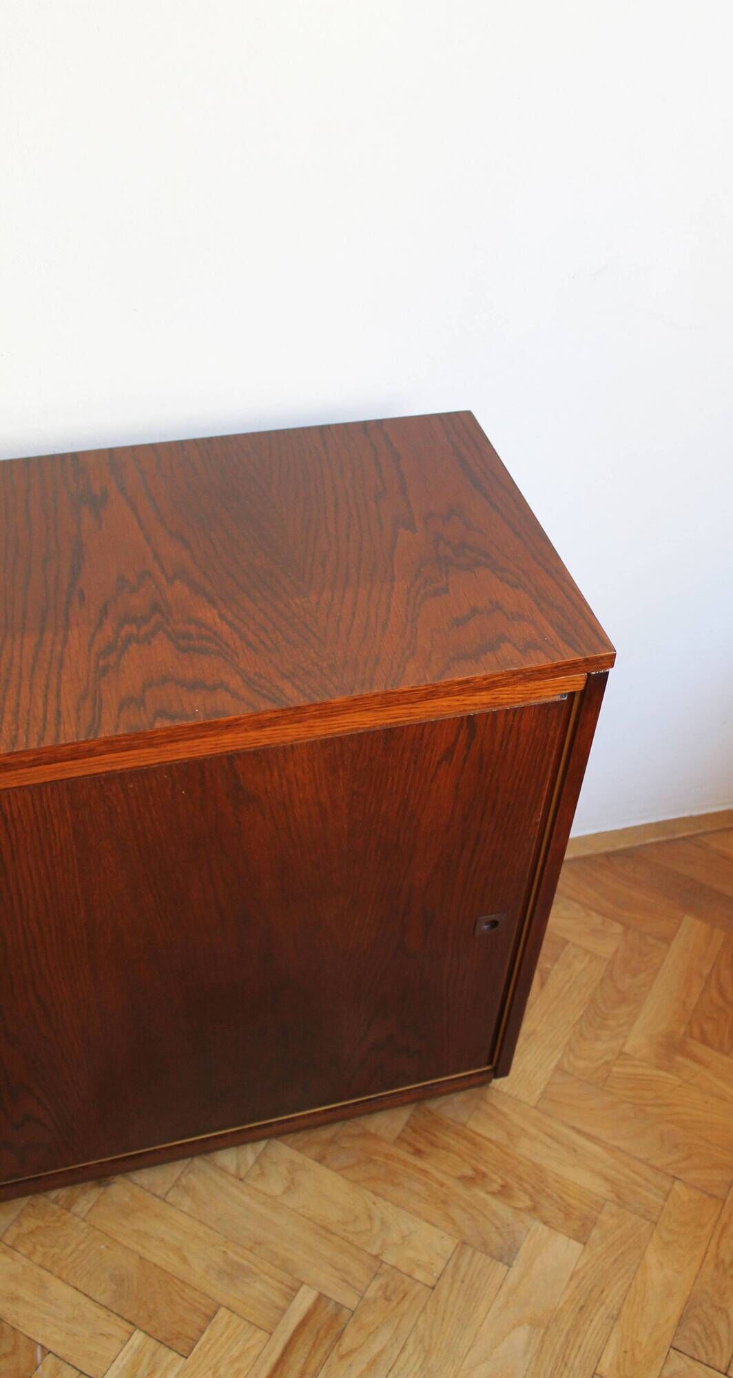 Vintage 1966 Czechoslovak Oak Sideboard by UP Závody
