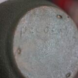 Vintage Accolay Vase, Celadon Green Ceramic Vase, Flower Pot