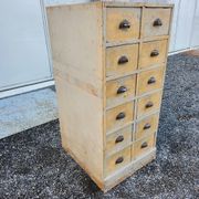 Meuble à tiroir meuble de métier ancien