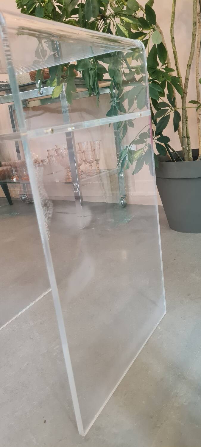 70's altuglass side table