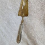 Art Deco silver-plated and vermeil cake server