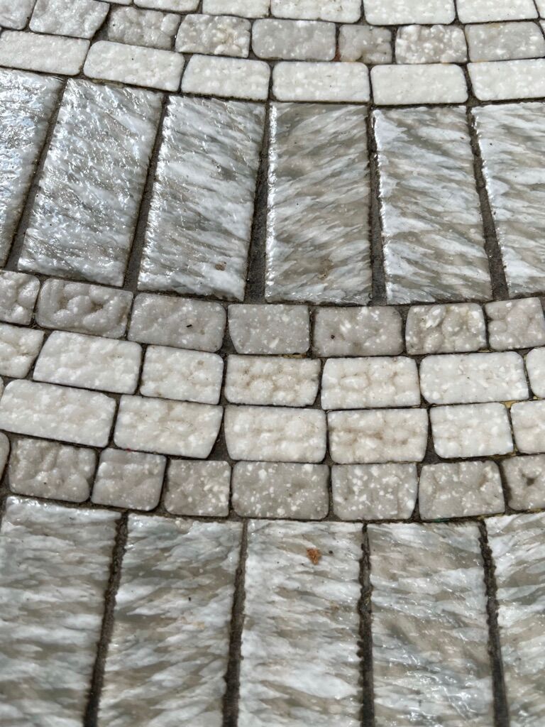 Heinz Lilienthal marble mosaic coffee table