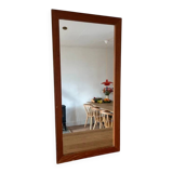 Vintage Danish teak mirror