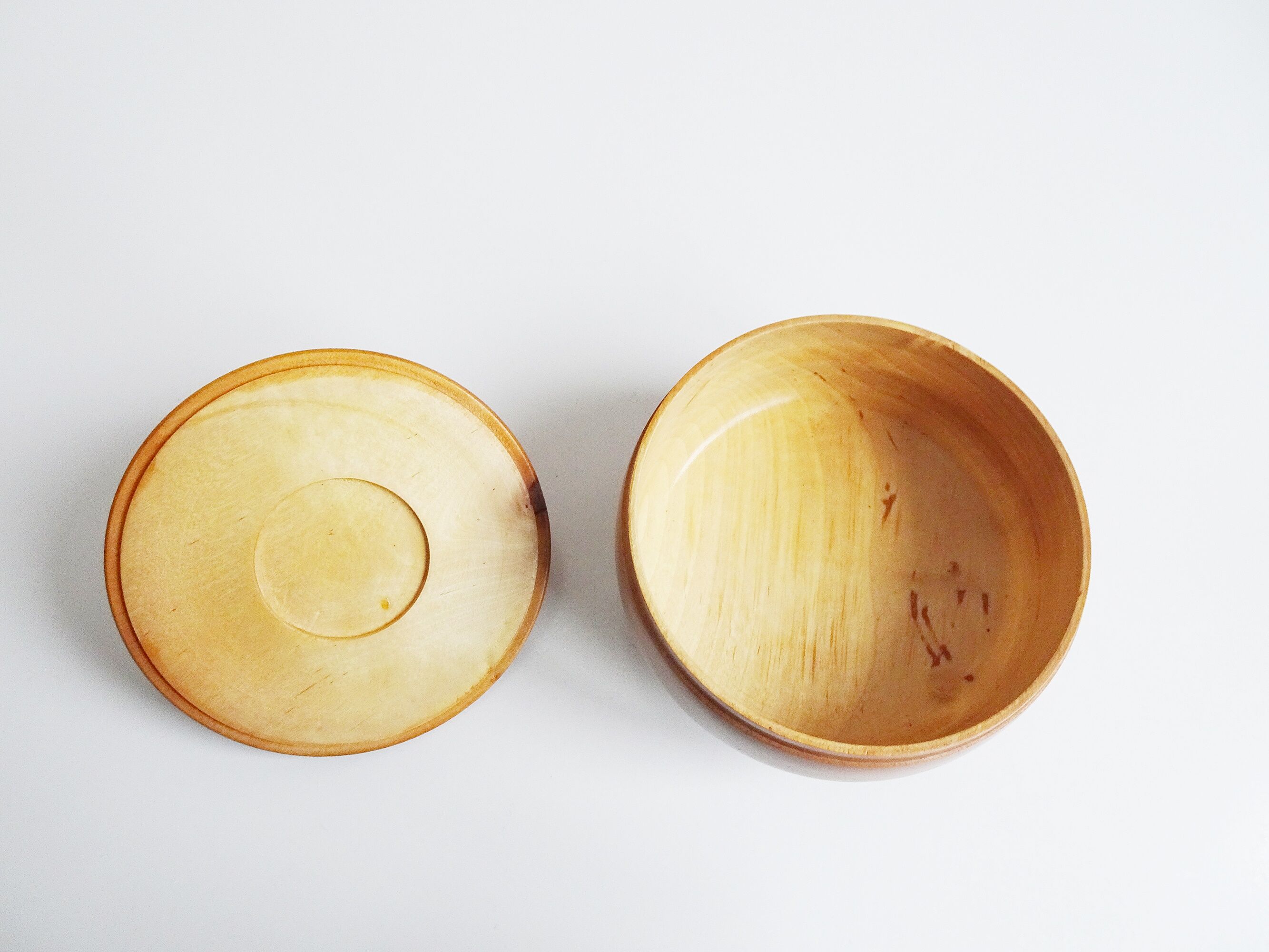 wooden box mid century