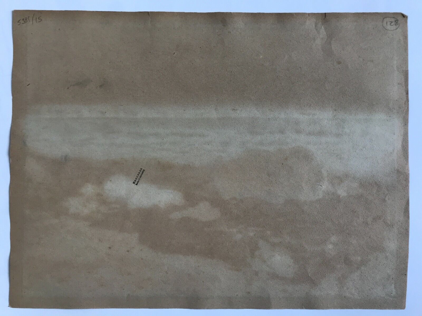 Original watercolor by Tony Minartz, bathers on a rocky beach in the Mediterranean