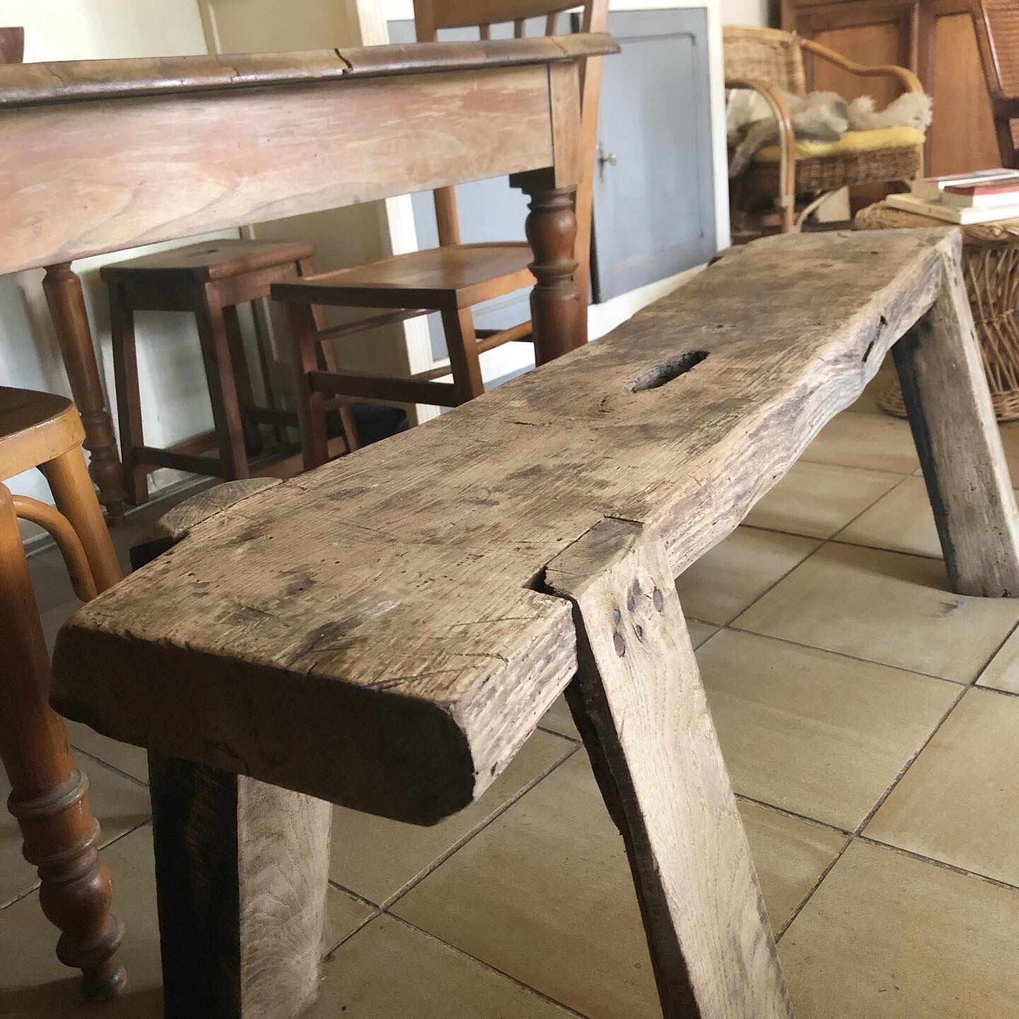 Banc de ferme