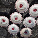 Set of Gien tableware