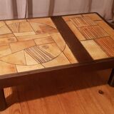 Raymonde Leduc Vallauris ceramic coffee table