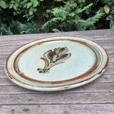 Large stoneware pie dish from Blanot pottery.