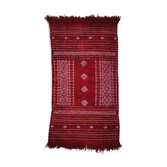 Berber ethnic carpet 130 x 64 cm