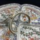 Four-lobed beggar worker's hors d'oeuvre in Chantilly porcelain, Japanese decor