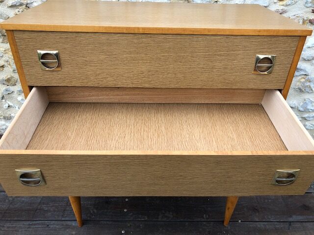 Vintage dresesr 4 drawers 60/70