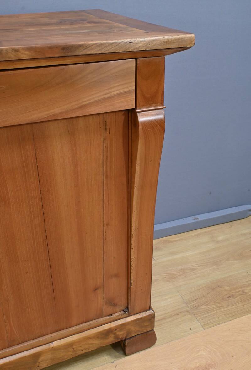 Large Cherrywood Sideboard, Restoration Style – Mid-19th Century