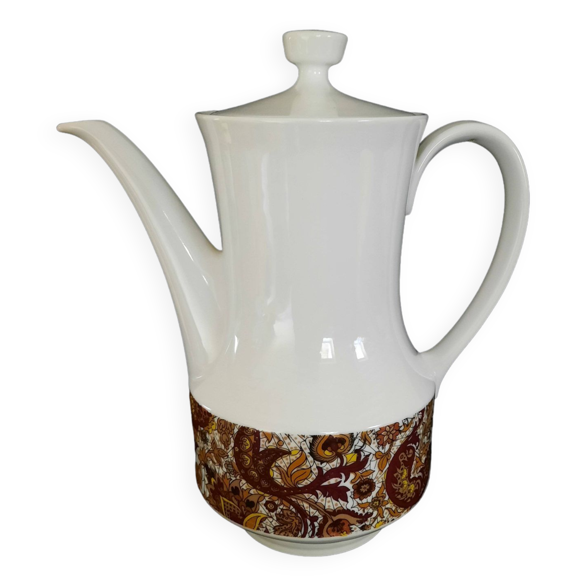 Vintage porcelain coffee maker 1970