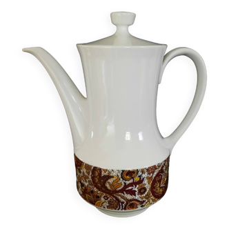 Cafetière porcelaine vintage 1970