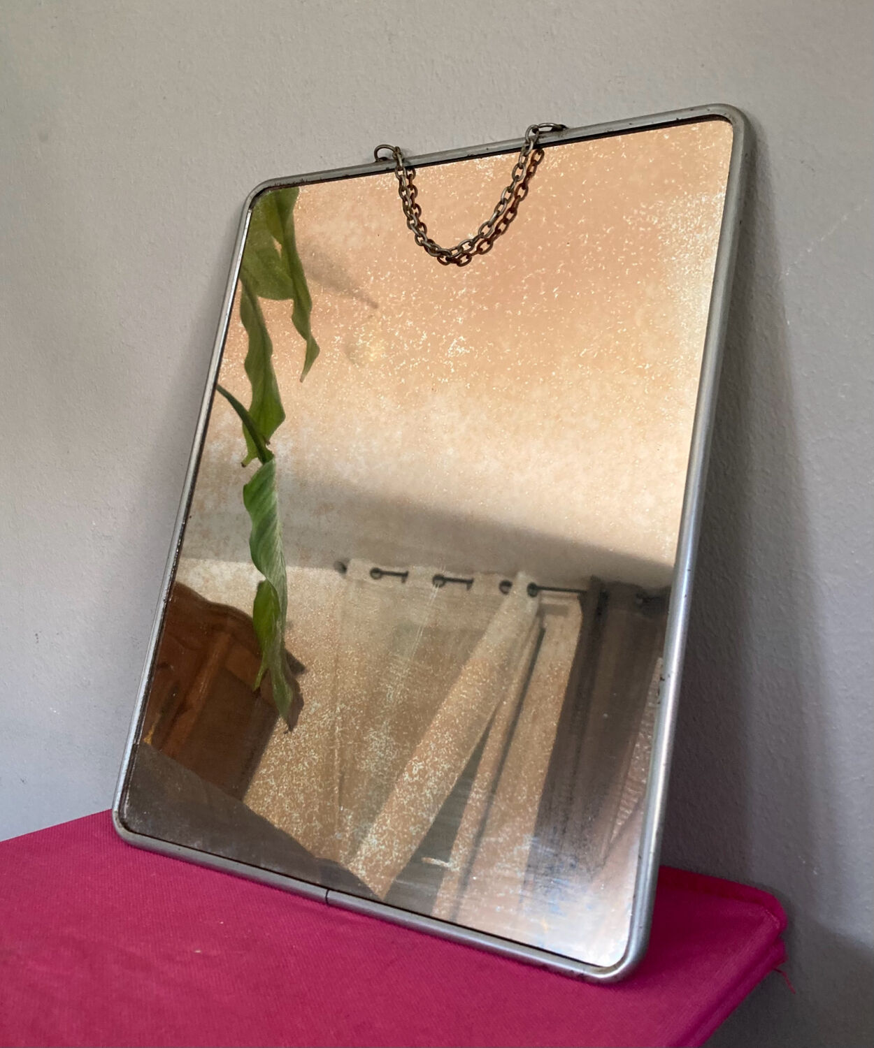Barber mirror Art Deco early twentieth century