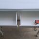 Dressing table console in white painted wood France 2000 / vintage retro classic bedroom decoration