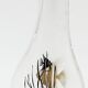 Vintage glass fish bottle