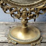 Brass psyche mirror