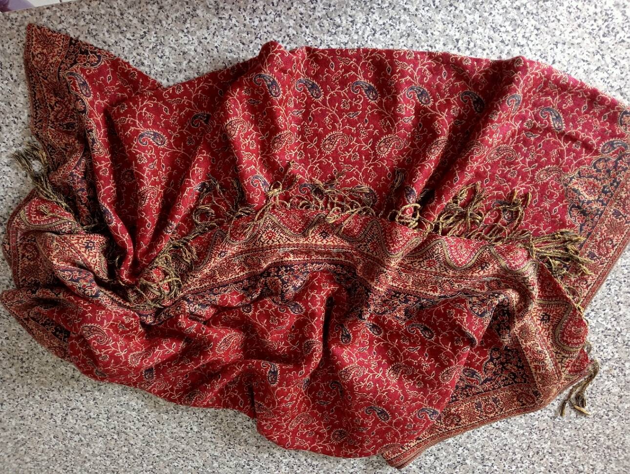 Pashmina blanket (Kazakhstan)