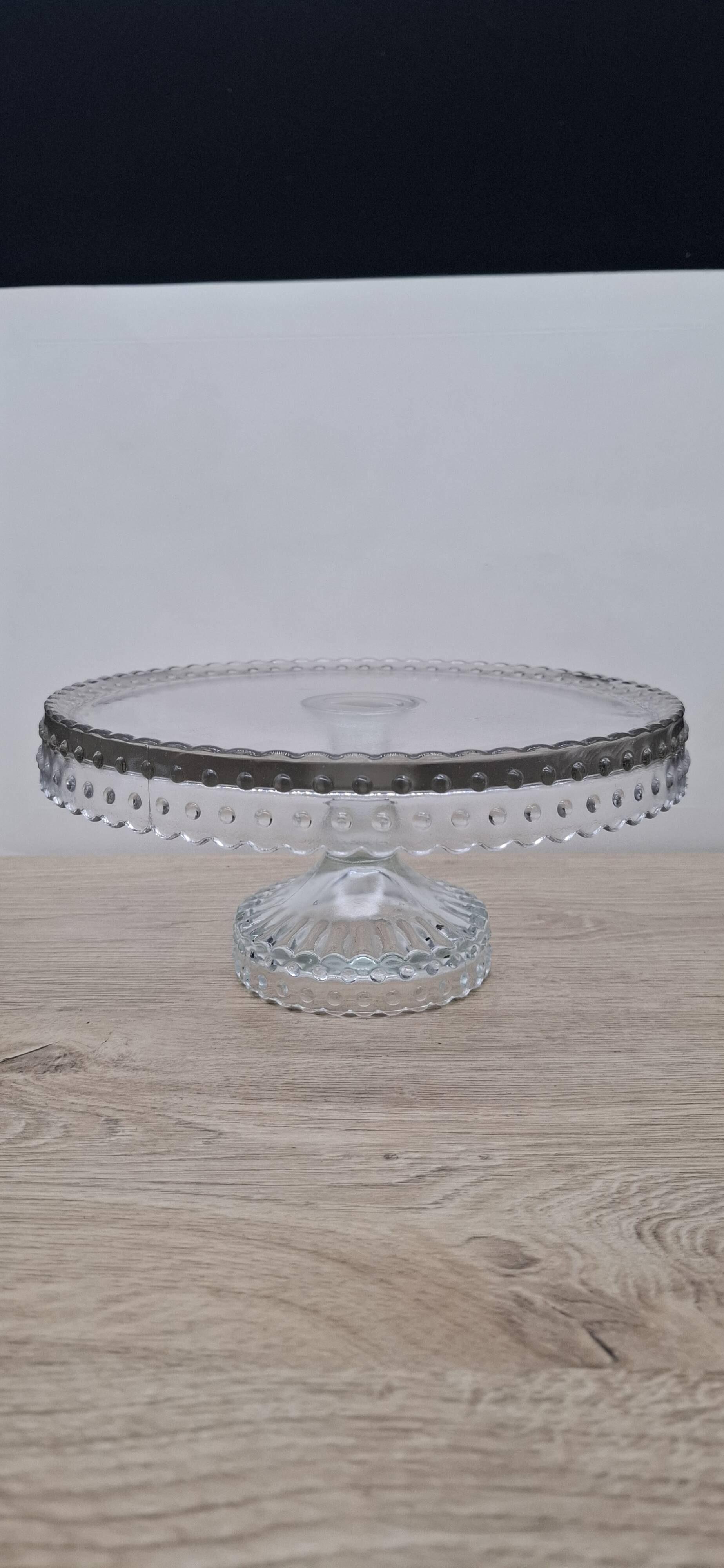 Transparent cake dish balls 04