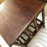 Rattan dressing table with her stool