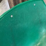 A shell chair by Pierre Guariche for Meurop, green, vintage 1960s