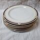 6 assiettes porcelaine