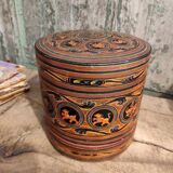 Lacquered betel box from Burma
