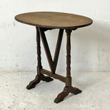 Side table end of sofa vintage 50's