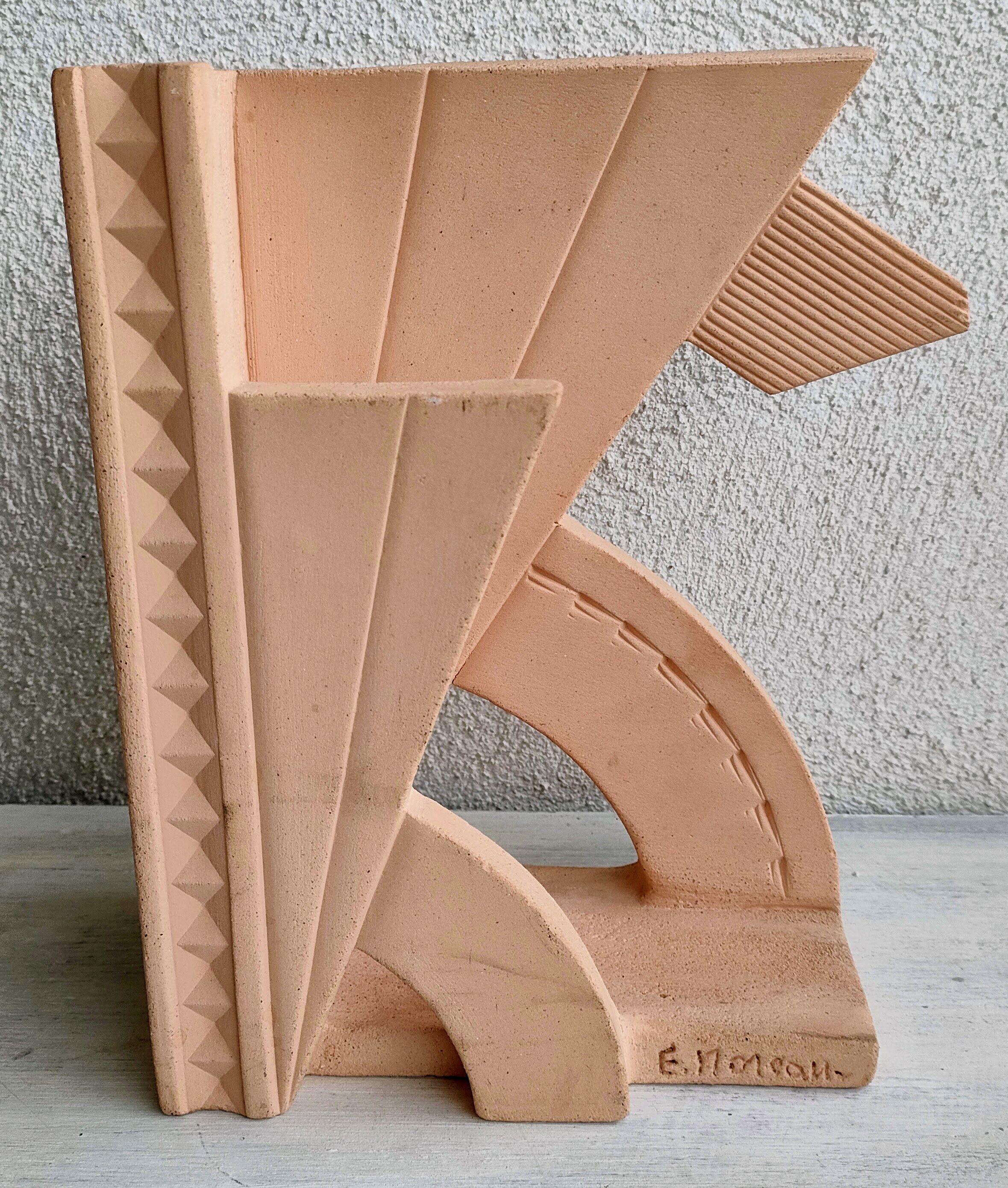 Terracotta book greenhouse art deco style