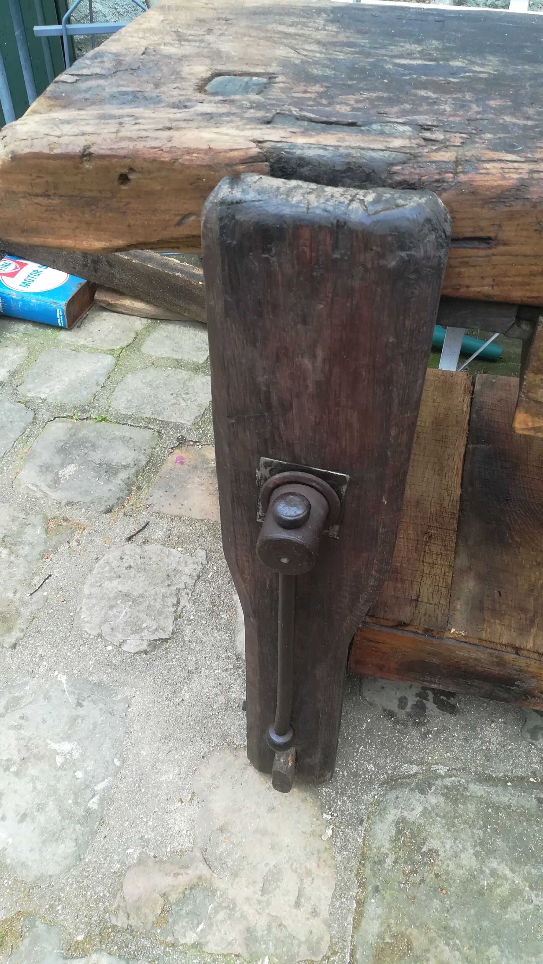 Former carpenter's workbench Long 176 cm