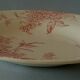 Old hollow plate Gien model Lilas model late 19th century Lilas