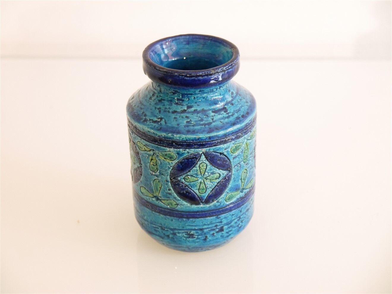 Vase italien en ceramique d'Aldo Londi 1960