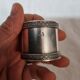 Solid silver towel ring