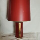 Drimmer red and gold lamp