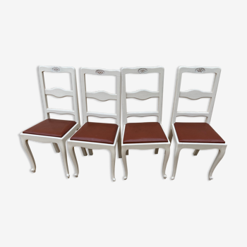 Suite of 4 chairs