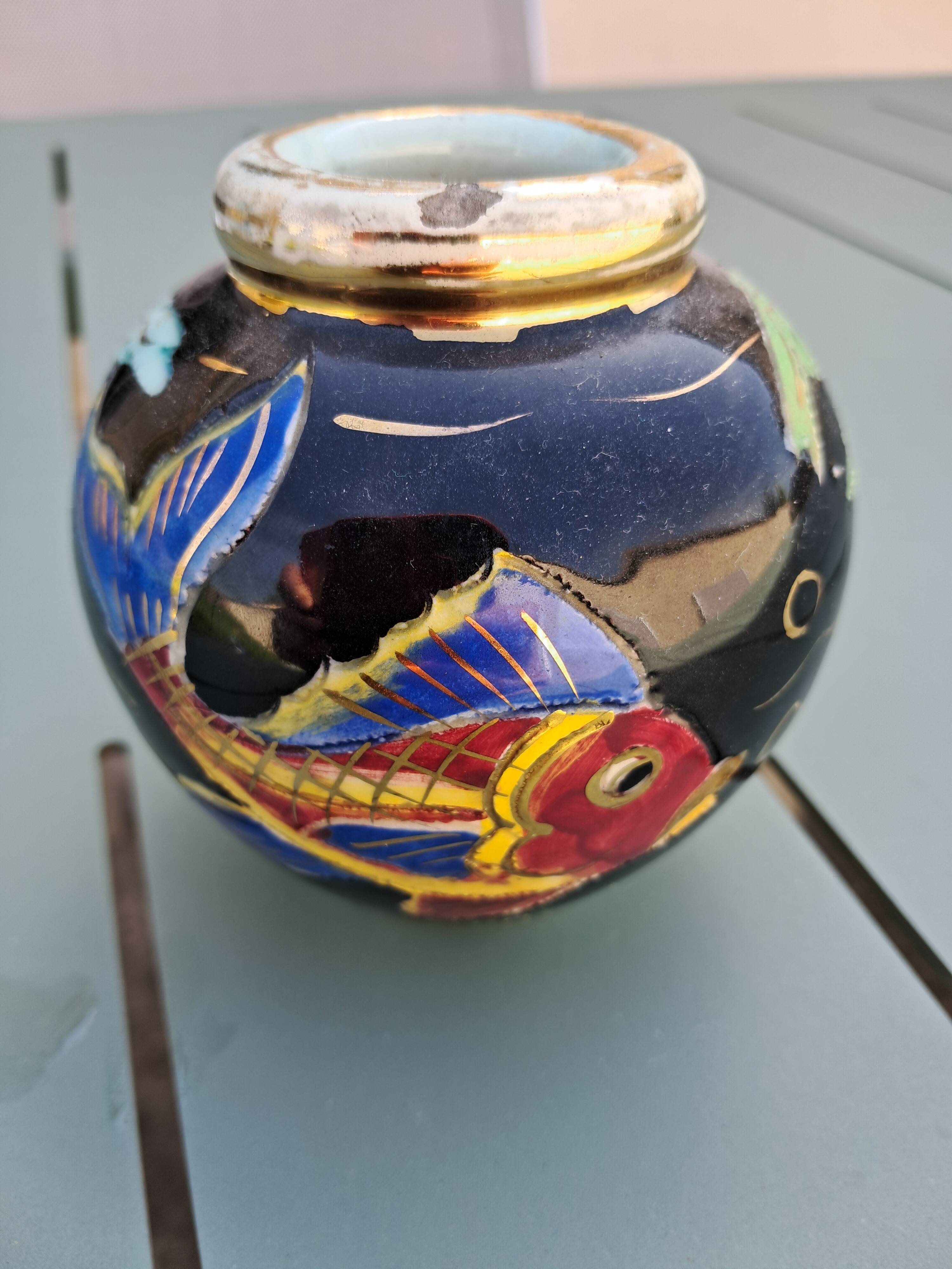 Monaco Mid-century round vase