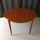 Vintage round extendable table