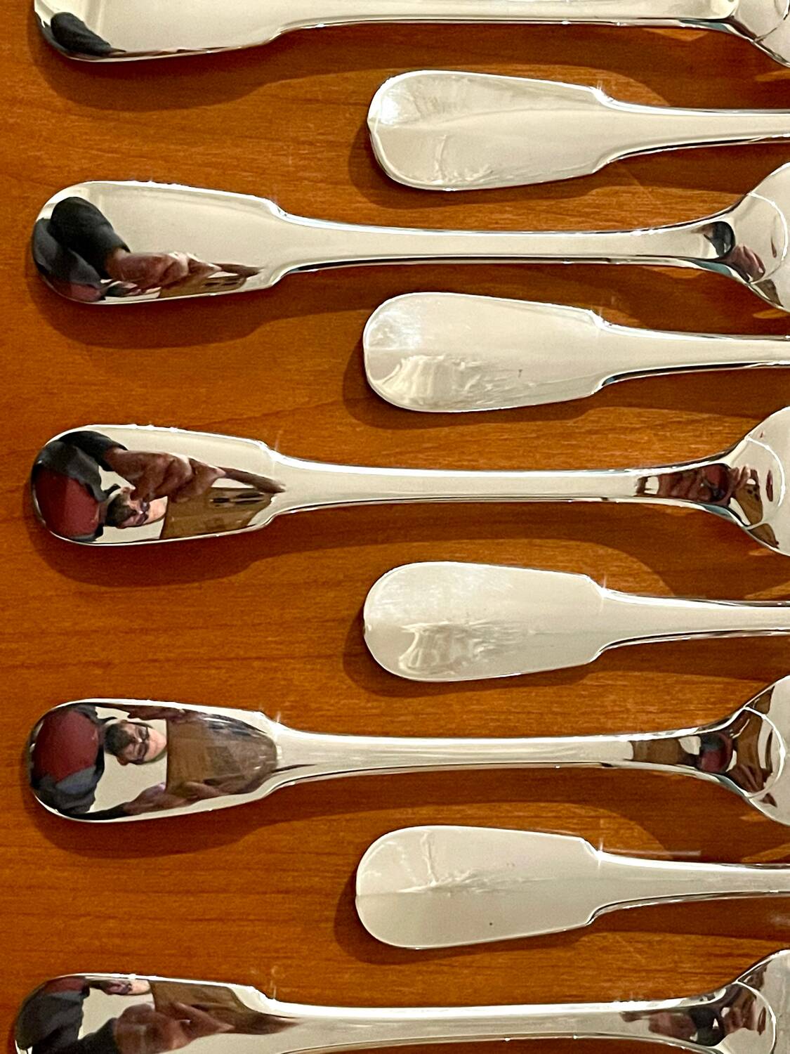 Christofle Cluny 12 oyster and shellfish forks